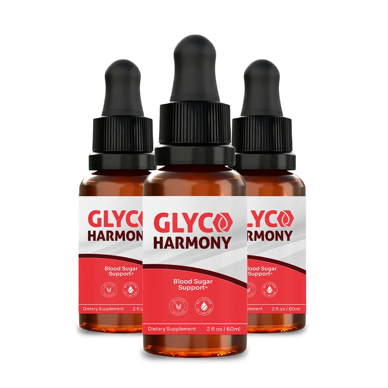 GlycoHarmony Blood Sugar Relief Supplement — 3 Bottle / 90 Day Pack