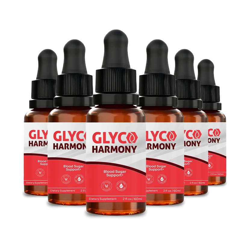 GlycoHarmony Blood Sugar Relief Supplement — 6 Bottle / 180 Day Pack